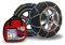 COMPASS Schneeketten Snow 12mm für Reifen 195/55 R16 ÖNORM, TÜV geprüft (080) 1 Paar, Extra Stark