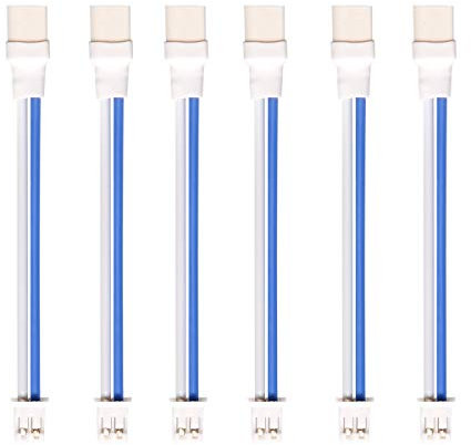 BETAFPV 6pcs BT2.0-PH2.0 Adapter Cable 22AWG for BT2.0 300mAh 1S Battery with 1.0mm Banana Connector Meteor65 1S Brushless Whoop Drone