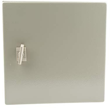 RS PRO Stahl Wandgehäuse RAL 7032 IP66, HxBxT 300 mm x 300 mm x 150mm