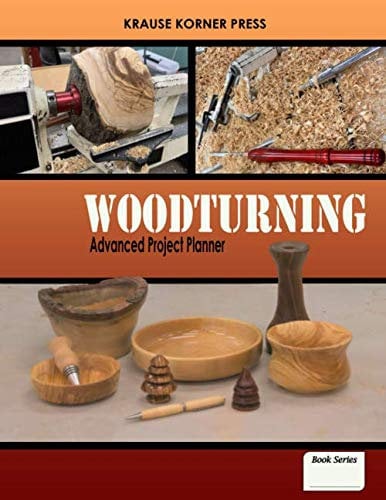 Woodturning Advanced Project Planner: The Ultimate Project Idea And Tracker To Record Up To 50 Woodturning Design Projects And Donation Projects (Sunset Theme)
