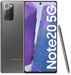 Samsung Note 20 5G Smartphone Portable Débloqué 256 GB Gris (Reconditionné)