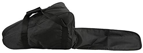 Haofy Estuche para Transporte de Bolsa de Motosierra, Estuche portátil Impermeable para Motosierra para Motosierra de 20 22, Negro