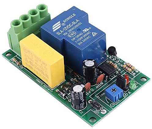 Módulo de Relé de Retardo, AC 220V 30A Temporizador de Encendido/Apagado Controlador de Retardo Interruptor de Apagado Del Temporizador de 250 S