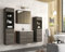 MINIO go for it, Badezimmermöbel Set Marit 2, ohne LED-Belechtung, Wandspiegelschrank, Schrank mit Waschbecken, Farbe: Bodega Kiefer