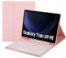 Custodia con Tastiera per Samsung Galaxy Tab S9 Fe 10,9 Pollici SM-X510/X516B/X518U, Tastiera Bluetooth Wireless Staccabile magneticamente,Rosa