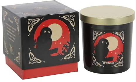 Lisa Parker Weg der Hexe Weisheitskerze: Geschenk-Serie, Manifestation & Meditation mit Sandelholz-Aroma für Erdung und Klarheit