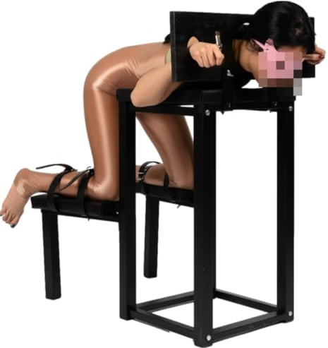 LTMDESH Fetisch Halsmanschette Aus Holz Bondage Handschellen BDSM Folter Stuhl Domina Spielzeug Sex Metall Fuck Machine Sexliege Sex Sofa Bett Fesseln Sexmaschine Für Männer Frauen