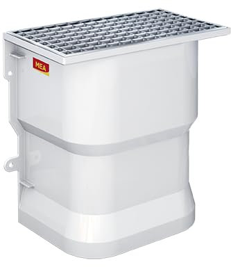 Courette d’Aération MEA en Composite Armé de Fibres de Verre Haute Résistance – Grille Maille 30x10 – Ventilation et Protection des Caves et Sous-Sols – Passage Piéton