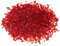 QUARKZMAN 0,66 Pfund Feuerglasstein, 3-6mm Hochglanz reflektierende Feuerstelle Glassteine für Kamin Feuertisch Haus Garten Dekoration, Vasenfüller, Landschaftsgestaltung, Rot