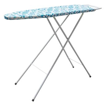 Cofan Tabla de Planchar | Altura Regulable | Patas Antideslizantes | Funda 100% algodón | Medidas: 110 x 32 cm