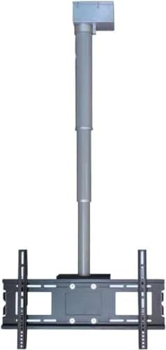 JDSHFEN Support de télévision motorisé Support de Montage de Plafond réglable pour téléviseur mécanisme de Levage de télévision avec Support Mural de télévision,Une couleur-90cm