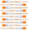 10 Pcs Paint Brushes Bulk for Acrylic Painting, Easy-Clean Artist Paint Brushes Reusable, Craft Paints Brush with Wooden Handle, Paintbrush for Watercolor Oil Detail Painting Art Kid Adult