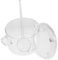iplusmile Pentola Alta in Borosilicato Padella a Doppia Faccia Pentole Di Rame Pentola Per Fritture in Acciaio Inox Mini Casseruola Olle Transparent Alto Borosilicato