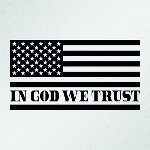 in God we trust USA Aufkleber Sticker Autoaufkleber Farbe &Größe wählbar