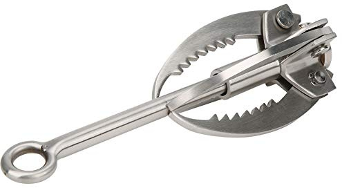 Sonew Stainless Steel 4-Claw Grappling Hook, Folding Outdoor Survival Tool for Climbing and