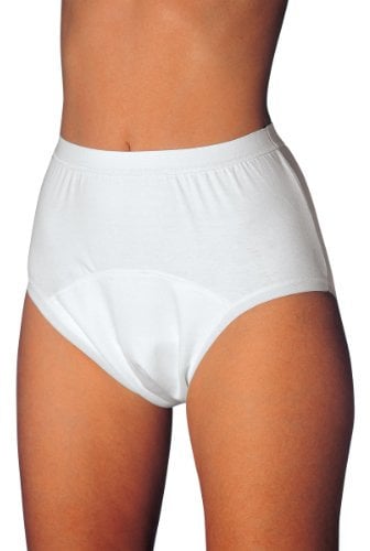 Mediset Slip d'incontinence pour moyennes à gravité d'incontinence, Blanc, Taille 54/56