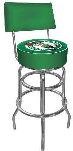 NBA Charlotte Bobcats Barhocker, gepolstert, drehbar, mit Rückenlehne