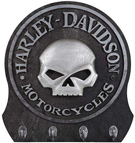 harley-davidson Ace Skull Key Rack Plaque à clés