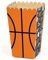 Big Dot of Happiness Nothin' but Net – Basketball – Geschenkboxen für Babypartys oder Geburtstagsfeiern – Popcorn-Leckerli-Boxen – 12er-Set