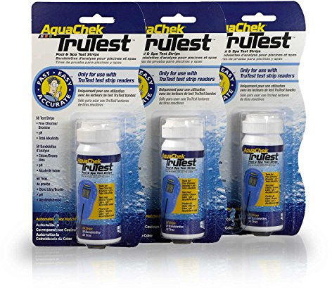 Aquachek Trutest Lot 3 boîtes avec un total de 150 Test Strips