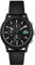 Lacoste Chronograph Quarz Uhr für Herren Kollektion LACOSTE.12.12 mit Schwarzes Silikonarmband - 2010972