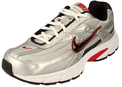 Nike Initiator Herren Running Trainers 394055 Sneakers Schuhe (UK 10.5 US 11.5 EU 45.5, metallic Silver Black White 001)