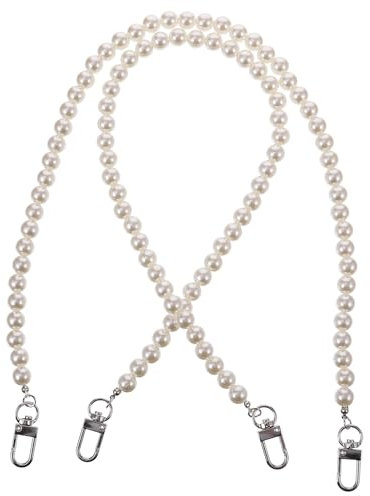 2 St¨¹ Perlen-Hosenkette, Geldb?rsenkette, Jeans, Hose, Taillenkette, Biker, Trucker, G¨¹rtel mit Karabinerverschluss, Taschenschl¨¹sselanh?nger f¨¹r Damen und Herren