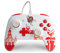 Manette Filaire Améliorée Powera pour Nintendo Switch - Mario Rouge/Blanc