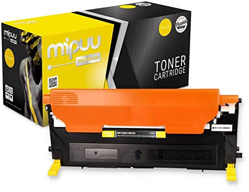 Mipuu Toner kompatibel Samsung CLT-Y4072S SU472A Yellow Gelb für Samsung CLP 320 320N 325 325N 325W CLX 3180 3185 3185FN 3185FW 3185MFP 3185N 3185W