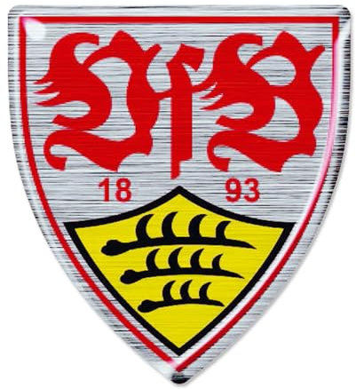 VfB Aufkleber 3D Wappen