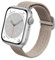 RhinoShield Correa trenzada Apple Watch Series 1/2/3(38mm)+S4/5/6/SE(40mm)+S7/8/9(41mm)+S10(42mm) | Repelente al agua y al sudor. Suave y elástica - Beige Cálido