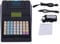Registrierkasse, 40 Key 8 Digital Electronic POS System -Registrierkasse mit LCD -Display, gewerbliche Registrierkasse für kleine Unternehmen/Einzelhändler/Supermarkt/Lebensmittelgeschäft,Black