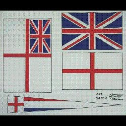 Mantua Model Art. 37451 Fahne für HMS Victory (Art. 776) Maßstab 1:98