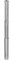 CoCud Spannen Reibahle 8mm Schnitt Durchmesser H7 Schnellstahl Gerade Flöte Fräswerkzeug - (Anwendungen: für Drehbank Bohren Maschine) 1Stk