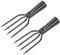 Hrippy 2pcs Fishing Spear Prong Spearhead Fork Tip with Barbs Diving Spear Head Barbed Hook Fishing Tools