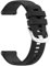 Sport Armbänder Kompatible mit Garmin Vivoactive 4 Armband für Damen Herren,Weiche Silikon Band Ersatz Armband für Garmin Vivoactive 4 Ersatzarmband, Schwarz
