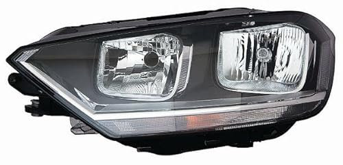 Ricam 10756 Scheinwerfer H7-H15 mit Elektromotor für Golf Sportsvan rechte Seite (Beifahrerseite) ab 2014/06