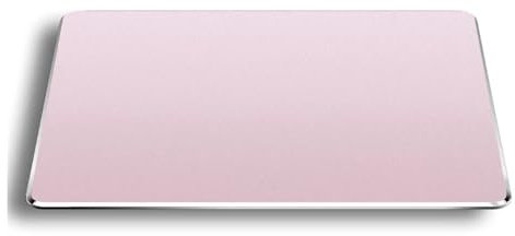 AISHANBAIHUODIAN Tappetino for mouse in metallo di alluminio antiscivolo opaco duro sottile impermeabile controllo rapido e preciso tappetino for mouse antiscivolo adatto for PC laptop(Rose gold,180X1