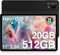 DOOGEE T40 Tablet 11 Pollici, 2.5K 20GB RAM+512GB ROM/TF 2TB Android Tablets, Helio G99 Octa Core, PC con sim, 4G Dual SIM, Face ID/8580mAh/16MP+8MP/BT5/GPS/GMS/OTG/Type-C, Nero