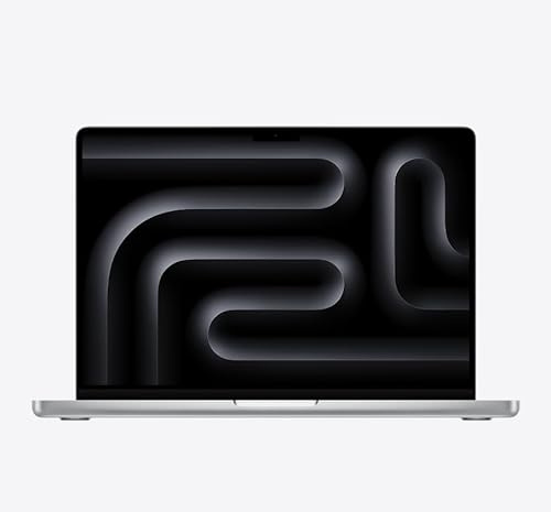 2024 Apple MacBook Pro con Apple M4 Chip con 10CPU & 10GPU (14-pollici, 16GB RAM, 1TB SSD di Memoria) (QWERTY English) Argento (Ricondizionato)