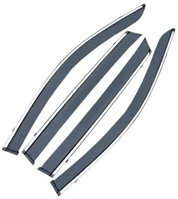 Autofenster Regenschutz Sonne Regen Schild Markisen Abdeckung Für Benz Für C-Klasse Für W204 C200 Limousine 2008~2014 Seite Deflektor Visier Regenabweiser Deflektoren