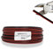 HALOTEC 25 metros Cable Paralelo 03VH-H flexible Rojo y Negro PVC 2x0,50 mm² | Cable Doble Polarizado | Cordón electrico Paralelo para Iluminación, Electrónica y luminarias LED.