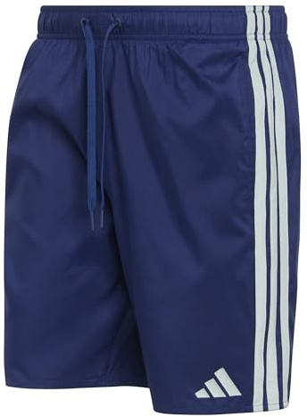 Adidas Herren 3 Stripes Swim Shorts 8 Inch Schwimm-Slips