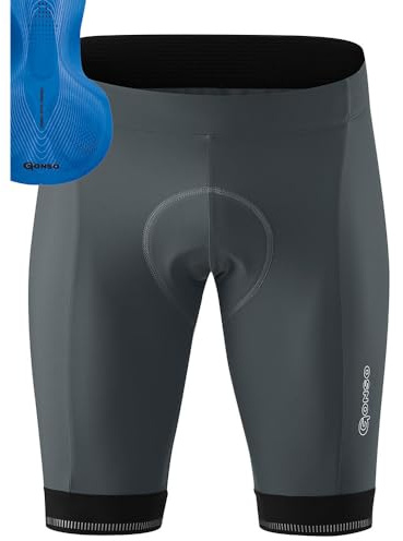 Gonso Sitivo M, Kurze Herren Fahrradhose, Mit Sitivo Comfort Sitzpolster | Hohe Bewegungselastizität, Antirutsch-Silikon-Beingummi, Perfekt für den Sommer