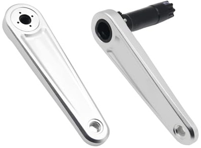 XIAOQENAN Leichte Aluminium-Legierung, Klapprad, Kurbelgarnitur, präzises Übersetzungsverhältnis für reibungsloses Treten und schnelle Einrichtung, leichtes Rennrad, faltbares Fahrrad-Werkzeug aus