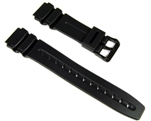 Casio 70622792. Harz-Armband, Schwarz (16), Armband: