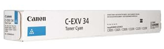Canon CYAN C-EXV34 IRC/2020/2030/2020I COPIER TONER