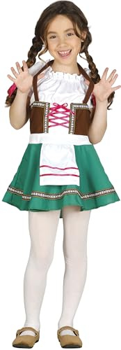 FIESTAS GUIRCA Costume da Tirolese Cameriera Bavarese Festa della Birra Bambina