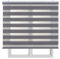 STORESBASIC Estores Basic, Stores Nacht und Tag, grau, 250 x 160 cm, Fensterrollo, für den Innenbereich.