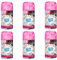 Fresh & More Lufterfrischer Nachfüller 6er Pack 250ml Plumeria & Wildrose - Duft Nachfüller kompatibel mit Air Wick Freshmatic, Glade Brise - Duftspray für Geruchsneutralisierung & Frische